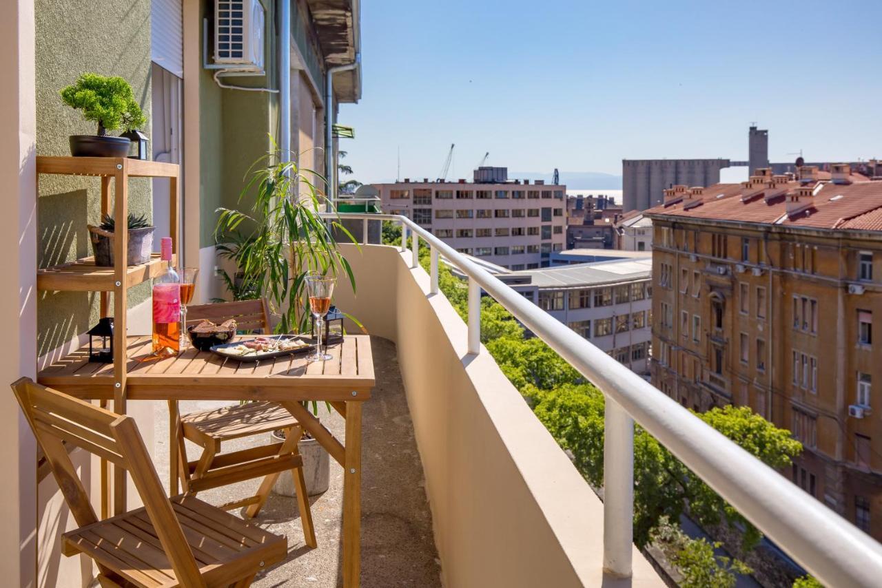 Balcony Apartment Pampas Rijeka Dış mekan fotoğraf